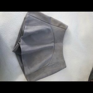 LF Seek Suede Mini Skort